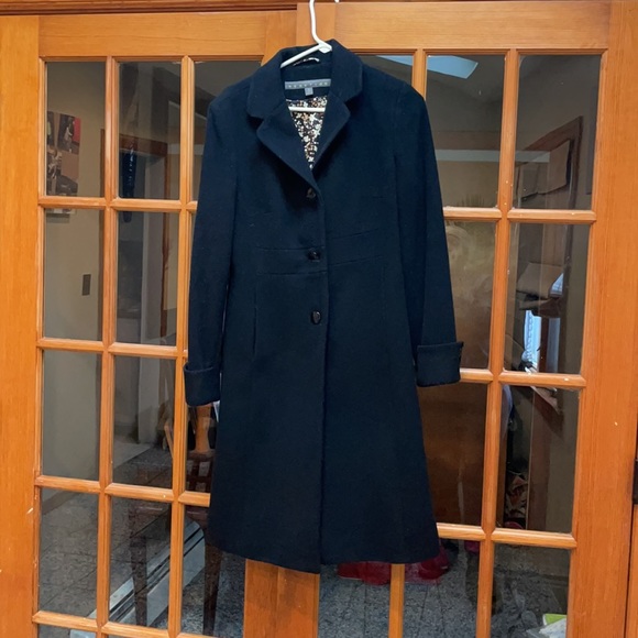 Kenneth Cole Reaction Womens Black Coat - Picture 2 of 9